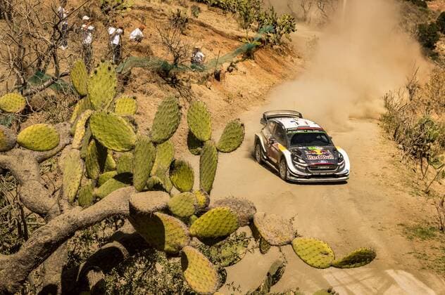 Sebastien Ogier (FRA) Ð Julien Ingrassia (FRA) - Ford Fiesta WRC Motorsport Rallye WM MOTORSPORT : Rallye du Mexique - 11 03 2018 SPresse Panoramic 