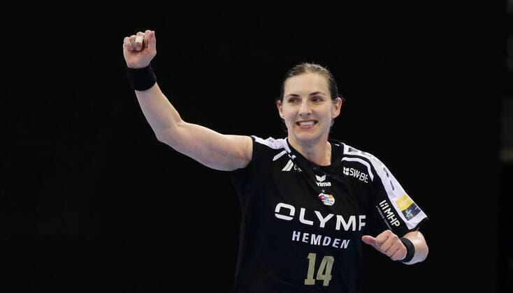 Ludwigsburg Handball EHF Champions League SG BBM Bietigheim vs FTC Rail Cargo Hungaria Karolina Kudlacz Gloc BBM