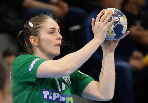 Ludwigsburg Handball EHF Champions League SG BBM Bietigheim vs FTC Rail Cargo Hungaria Laura van der Heijden Hungaria