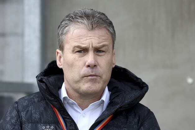 Utkani 20. kola prvni fotbalove ligy: MFK Karvina - AC Sparta Praha, 10. brezna 2018 v Karvine. Trener Pavel Hapal ze Sparty. CTKPhotoP201803100365201  SZN 03