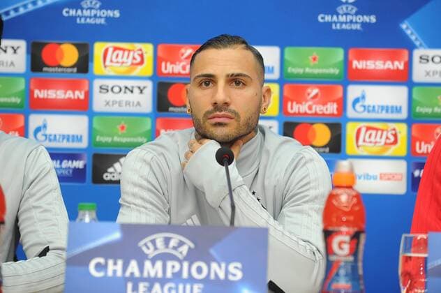 Besiktas s Football Team player Ricardo Quaresma gives a press conference PK Pressekonferenz on the eve of the team s a day before their UEFA Champions League second leg match against Bayern Munchen on March 13 , 2018 in Istanbul , Turkey. 