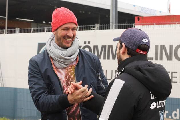Bilder des Tages - SPORT PASCAL HENS, SANDRO SCHWARZ TRAINING MAINZ 05 MAINZ 