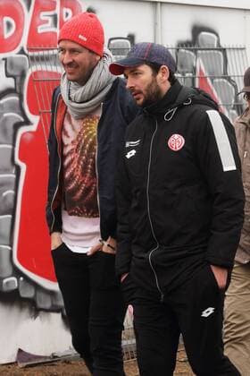 PASCAL HENS, SANDRO SCHWARZ TRAINING MAINZ 05 MAINZ 