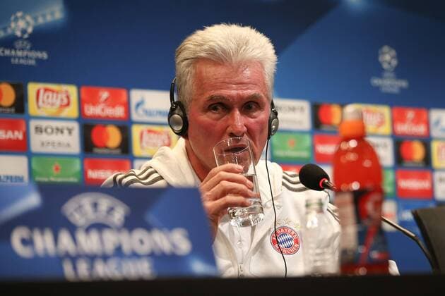 Head coach Jupp Heynckes FC Bayern Munich at the press conference faces the questions of the media Press Conference FC Bayern Muenchen Football Round of 16 Champions League 13 03 2018 Istanbul Istanbul Turkey Copyright: xkolbert-press ChristianxKolbertx