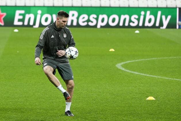 on the ball Niklas Suele 4 FC Bayern Muenchen Training Bayern Munich Soccer Round of 16 Champions League 13 03 2018 Istanbul Istanbul Turkey Copyright: xkolbert-press ChristianxKolbertx