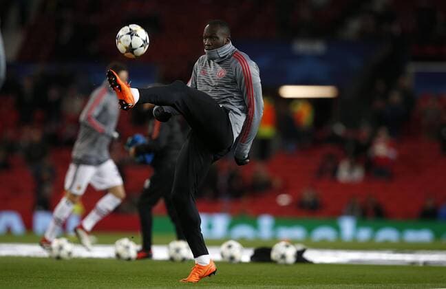 Romelu Lukaku of Manchester United ManU warms up before the Champions League Round of 16 match at Old Trafford Stadium, Manchester. Picture date: March 13th 2018. Picture credit should read: Andrew Yates Sportimage EDITORIAL USE ONLY. No use with unauthorised audio, video, data, fixture lists, club league logos or live services. Online in-match use limited to 120 images, no video emulation. No use in betting, games or single club league player publications.