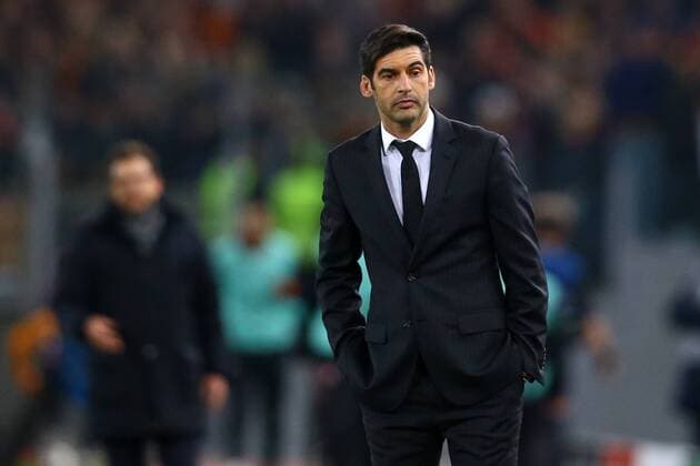 March 13, 2018 - Rome, Italy - AS Roma v FC Shakhtar Donetsk : UEFA Champions League Round of 16 Second leg.Shakhtar Donetsk manager Paulo Fonseca at Olimpico Stadium in Rome, Italy on March 13, 2018. AS Roma v Shakhtar Donetsk - UEFA Champions League Round of 16: Second Leg  - ZUMAn230 20180313_zaa_n230_501 Copyright: xMatteoxCiambellix
