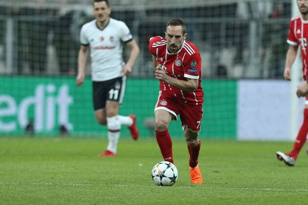 Franck Ribery 7 FC Bayern Muenchen Besiktas vs FC Bayern Muenchen Soccer Round of 16 Champions League 14 03 2018 Istanbul Istanbul Turkey Copyright: xkolbert-press ChristianxKolbertx