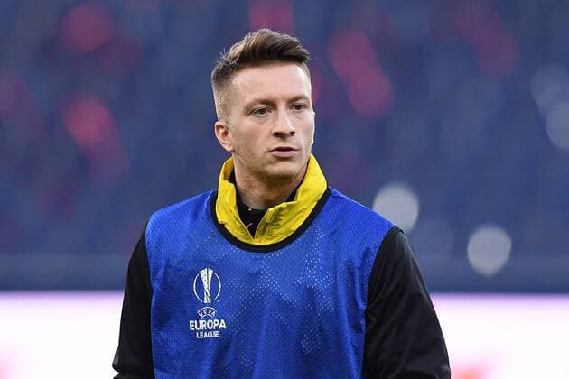 Football Europa League final training Borussia Dortmund on 14 03 2018 in the Red Bull Arena in Salzburg Marco Reus Dortmund xRx