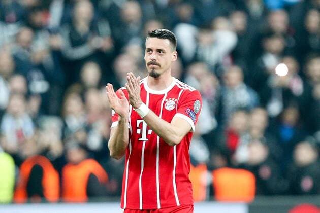 Final cheering in the fan-curve Sandro Wagner 2 FC Bayern Muenchen Besiktas vs FC Bayern Muenchen Soccer Eighth-final Champions League 14 03 2018 Istanbul Istanbul Turkey Copyright: xkolbert-press ChristianxKolbertx