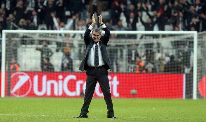 Fußball, CL, Besiktas Istanbul - Bayern München Besiktas Senol Gunes during Besiktas - Bayern Munich UEFA Champions League round of 16 second leg soccer match in Vodafone Arena, Istanbul, Turkey, Mar 14, 2018.  Copyright: TolgaxAdanali 15950011
