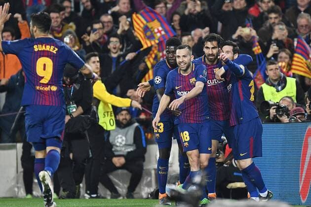 FC Barcelona Barca v Chelsea UEFA Champions League Lionel Messi of FC Barcelona celebrates scoring their third goal to make it FC Barcelona 3 Chelsea 0 during the UEFA Champions League match at Camp Nou, Barcelona Content Not Available For UK Newspapers Copyright: xKristianxKanex FIL-11502-0059