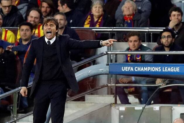 Chelsea s coach Antonio Conde during the UEFA Champions League round of 16 second leg match between FC Barcelona Barca and Chelsea at the Camp Nou stadium in Barcelona, Catalonia, Spain, 14 March 2018. FC Barcelona vs. Chelsea !ACHTUNG: NUR REDAKTIONELLE NUTZUNG!  Copyright: xAlbertoxEstevezx BCN022 20180314-636566630401885176