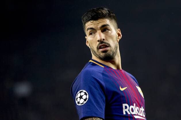 March 14, 2018 - Barcelona, Catalonia, Spain - Luis Suarez during the UEFA Champions League match between FC Barcelona Barca and Chelsea FC at the Camp Nou Stadium in Barcelona, Catalonia, Spain on March 14,2018 FC Barcelona v Chelsea FC - UEFA Champions League Round of 16: Second Leg  - ZUMAn230 20180314_zaa_n230_488 Copyright: xMiquelxLlopx