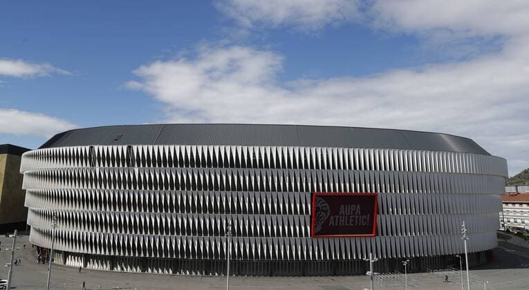 General view of the surroundings of San Mames stadium in Bilbao, Basque Country, northern Spain, 15 March 2018, hours before the UEFA Europa League round of 16 second soccer leg match between Athletic Bilbao and Olympique Marseille. Athletic Bilbao vs Olympique Marseille !ACHTUNG: NUR REDAKTIONELLE NUTZUNG!  Copyright: xLUISxTEJIDOx GRAF2916 20180315-636567283557703754