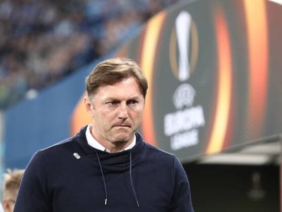 St Petersburg RB Leipzig Soccer Euro League St Petersburg 15 03 2018 Krestowski Stadium Soccer UEFA Euro League Round of 16 Relegation FK Zenit St Petersburg vs RB Leipzig The picture shows coach Ralph Hasenhüttl Hasenhuettl RB Leipzig