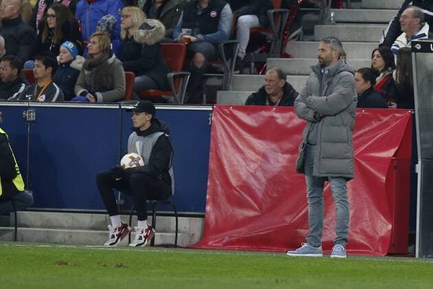 UEFA Europa League FC Salzburg vs Borussia Dortmund Coach Marco Rose FC Salzburg at the UEFA Europa League Salzburg vs Borussia Dortmund on March 15 2018 in Salzburg Austria xD. G.x