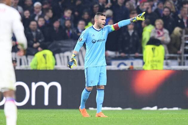 01 ANTHONY LOPES (OL) FOOTBALL : Lyon vs CSKA Moscou - Ligue Europa - 15 03 2018 FEP Panoramic 