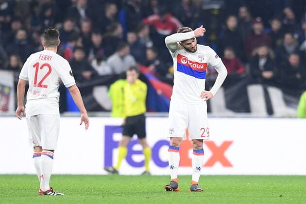 29 LUCAS TOUSART (OL) - DECEPTION FOOTBALL : Lyon vs CSKA Moscou - Ligue Europa - 15 03 2018 FEP Panoramic 