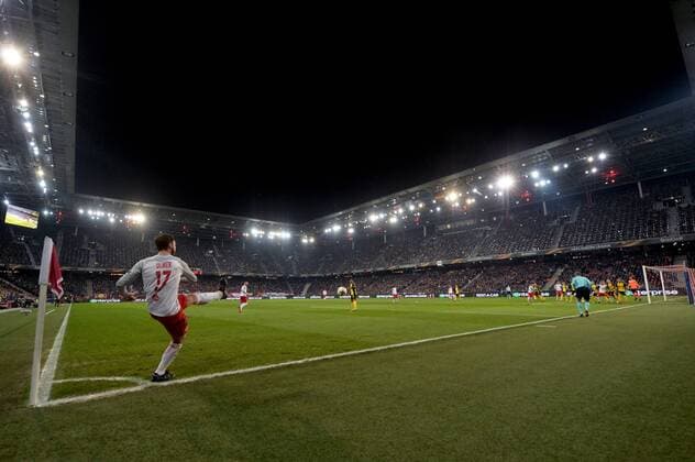 SOCCER - UEFA EL, RBS vs Dortmund SALZBURG,AUSTRIA,15.MAR.18 - SOCCER - UEFA Europa League, round of 16, Red Bull Salzburg vs Borussia Dortmund. Image shows Andreas Ulmer (RBS). GEPAxpictures xFlorianxErtl