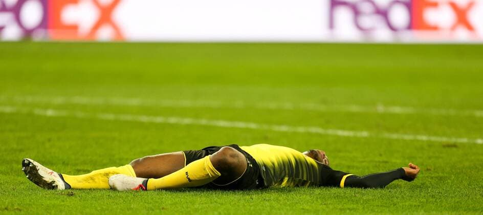 15 03 2018 Red Bull Arena Salzburg UEFA Champions League Round of 16 UEFA Champions League Round of 16 UEFA Champions League Round of 16 UEFA Champions League Round of 16 2nd leg match between Salzburg and Borussia Dortmund at the Red Bull Arena in Salzburg Austria on 2018 03 15 Salzburg  EX_RHA