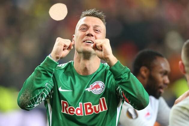 SOCCER - UEFA EL, RBS vs Dortmund SALZBURG,AUSTRIA,15.MAR.18 - SOCCER - UEFA Europa League, round of 16, Red Bull Salzburg vs Borussia Dortmund. Image shows Alexander Walke (RBS). GEPAxpictures xMathiasxMandl
