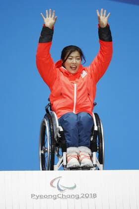 Momoka Muraoka (JPN), MARCH 15, 2018 - Alpine Skiing : Women s Giant Slalom Sitting Medal Ceremony at PyeongChang Medals Plaza during the PyeongChang 2018 Paralympics Winter games Winterspiele Spiele Summer games in Pyeongchang, South Korea. Noxthirdxpartyxsales  (74256395)