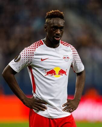 March 15, 2018 - Saint Petersburg, Russia - Jean-Kevin Augustin of RB Leipzig during the UEFA Europa League Round of 16 second leg match between FC Zenit St. Petersburg and RB Leipzig at Saint Petersburg Stadium on March 15, 2018 in Saint Petersburg, Russia. Zenit St Petersburg v RB Leipzig - UEFA Europa League Round of 16: Second Leg  - ZUMAn230 20180315_zaa_n230_716 Copyright: xMikexKireevx