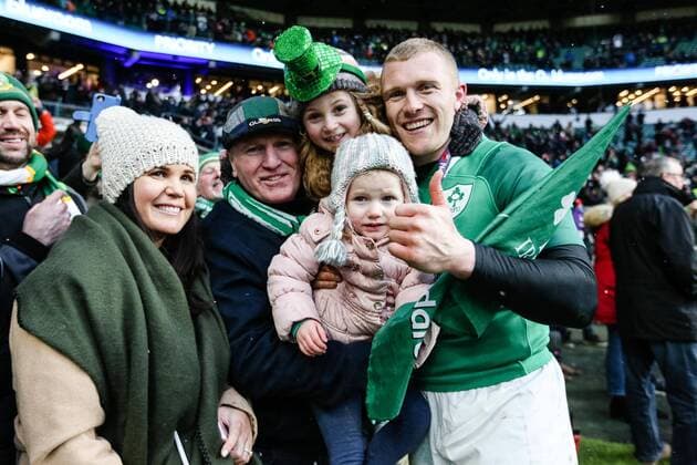 Ireland s Keith Earls after the Six Nations Championship match at Twickenham Stadium, London. Picture date: February 24th 2018. Picture credit should read: Charlie Forgham-Bailey Sportimage EDITORIAL USE ONLY. No use with unauthorised audio, video, data, fixture lists, club league logos or live services. Online in-match use limited to 120 images, no video emulation. No use in betting, games or single club league player publications.