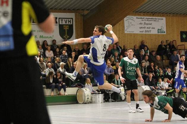 Daniel Reusch Neuhausen at the throw of the match TV Hochdorf vs TV Neuhausen 1893 in the 3 Handball League South on 17 03 2018 Hochdorf Assenheim Copyright: xEIBNER MichaelxBermelx EP_MBL
