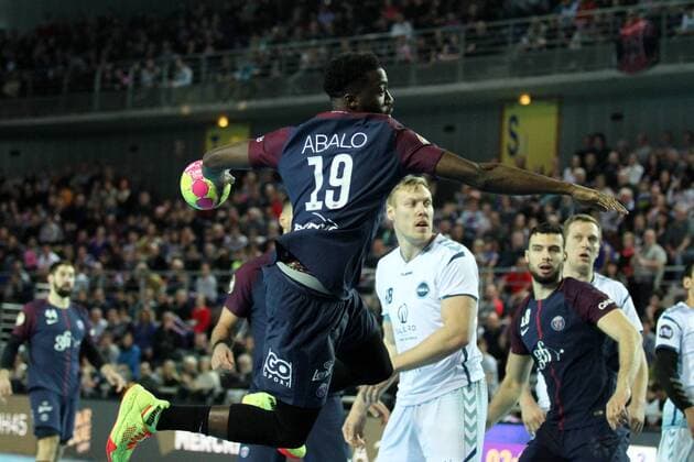 Luc Abalo (Paris) HANDBALL : Coupe de la Ligue - Finale - Paris Saint-Germain Handball vs Fenix Toulouse Handball - 18 03 2018 KevinDomas Panoramic 