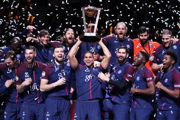 Themen der Woche - SPORT Bilder des Tages - SPORT Paris HANDBALL : Coupe de la Ligue - Finale - Paris Saint-Germain Handball vs Fenix Toulouse Handball - 18 03 2018 KevinDomas Panoramic 