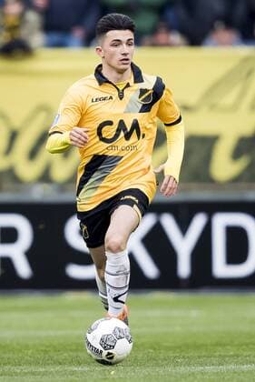 BREDA, NAC Breda - Roda JC, voetbal, Eredivisie, seizoen 2017-2018, 18-03-2018, Rat Verlegh Stadion, NAC Breda speler Manu Garcia NAC - Roda  x2067261x