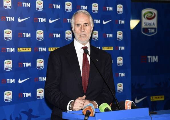 Db Milano 19 03 2018 - assemblea ordinaria Lega Calcio Serie A foto Daniele Buffa Image nella foto: Giovanni Malago 