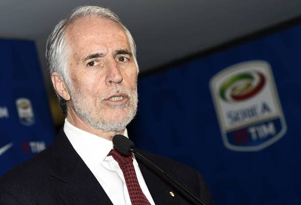 Db Milano 19 03 2018 - assemblea ordinaria Lega Calcio Serie A foto Daniele Buffa Image nella foto: Giovanni Malago 
