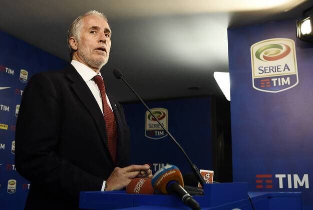 Db Milano 19 03 2018 - assemblea ordinaria Lega Calcio Serie A foto Daniele Buffa Image nella foto: Giovanni Malago 