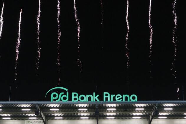 Fireworks on the occasion of the opening of the PSD Bank Arena Frankfurt Copyright: xRoskaritzx Eibner-Pressefotox EP_kess_rrz