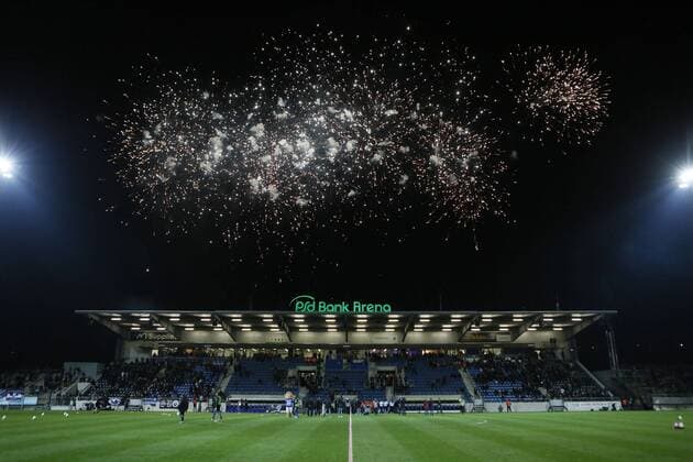 Fireworks on the occasion of the opening of the PSD Bank Arena Frankfurt Copyright: xRoskaritzx Eibner-Pressefotox EP_kess_rrz