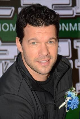 March 20, 2018 - Shanghai, Shanghai, China - Shanghai, CHINA-20th March 2018: German football player Michael Ballack and Table tennis Tischtennis player Werner Schlager attend a promotional event in Shanghai, March 20th, 2018. Michale Ballack, Werner Schlager in Shanghai  - ZUMAs145 82403970st Copyright: xZhongxFubaox