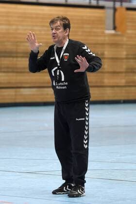 Handball Men 1 Bundesliga Season 2017 18 Training Füchse Berlin Head Coach Velimir Petkovic Füchse Berlin 20 03 18 Copyright: xMichaelxHundtx xMatthiasxKochx