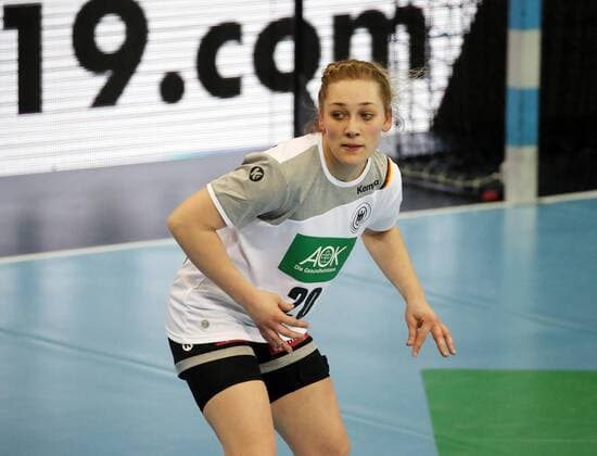 Handball Women DHB Germany Spain Germany Stuttgart 21 03 2018 Handball Internationals Women DHB Germany Spain Maike Schirmer Germany
