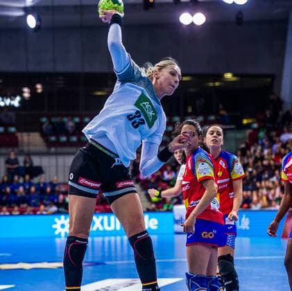 EURO Qualifiers Germany Spain Luisa Schulze 33 Germany EURO Qualifiers Germany Spain Stuttgart 21 03 18 Handball EC Qualifiers Stuttgart Baden Wuerttemberg Germany Scharrena