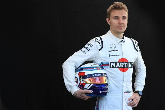 22nd March 2018, Melbourne Grand Prix Circuit, Melbourne, Australia; Melbourne Formula One Grand Prix, Arrivals and press conference PK Pressekonferenz Williams Martini Racing; Sergey Sirotkin  ActionPlus12003720