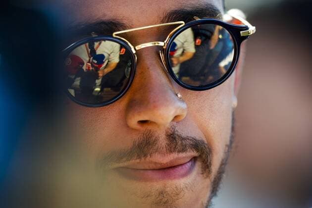 Bilder des Tages - SPORT Motorsports: FIA Formula One World Championship WM Weltmeisterschaft 2018, Melbourne, Victoria : Motorsports: Formula 1 2018 Rolex Australian Grand Prix, 44 Lewis Hamilton (GBR, Mercedes AMG Petronas F1 Team), Melbourne Australia