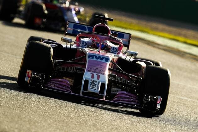 Motorsports: FIA Formula One World Championship WM Weltmeisterschaft 2018, Melbourne, Victoria : Motorsports: Formula 1 2018 Rolex Australian Grand Prix, 11 Sergio Perez (MEX, Sahara Force India F1 Team), Melbourne Australia
