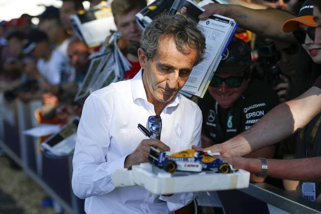 Motorsports: FIA Formula One World Championship WM Weltmeisterschaft 2018, Melbourne, Victoria : Motorsports: Formula 1 2018 Rolex Australian Grand Prix, Alain Prost, Renault F1 Team Special Advisor. Melbourne Australia