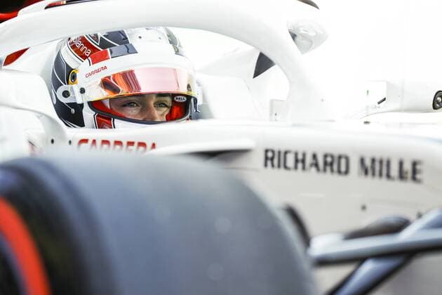 LECLERC Charles (mco), Alfa Romeo Sauber F1 Team C37, portrait during 2018 Formula 1 championship at Melbourne, Australian Grand Prix, from March 22 To 25 - Photo Motorsports: FIA Formula One World Championship WM Weltmeisterschaft 2018, Melbourne, Victoria : Motorsports: Formula 1 2018 Rolex Australian Grand Prix, Melbourne Australia