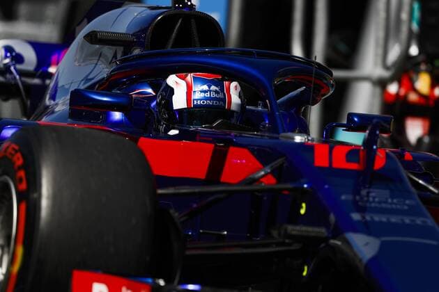 GASLY Pierre (fra), Scuderia Toro Rosso Honda STR13, action during 2018 Formula 1 championship at Melbourne, Australian Grand Prix, from March 22 To 25 - Photo Motorsports: FIA Formula One World Championship WM Weltmeisterschaft 2018, Melbourne, Victoria : Motorsports: Formula 1 2018 Rolex Australian Grand Prix, Melbourne Australia