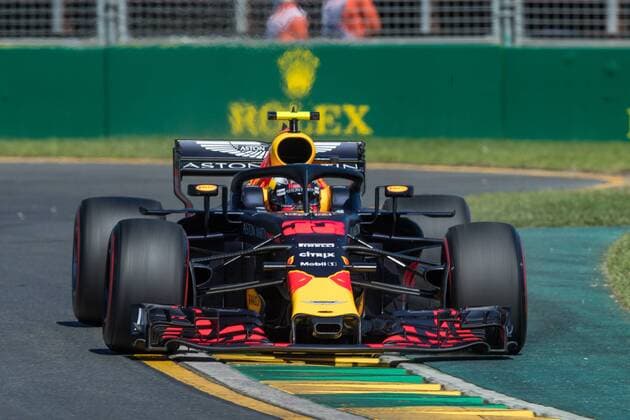 Max Verstappen Red Bull Racing with his car on the track Grand Prix of Australia 2018 free practice Motorsport Formula 1 23 03 2018 Melbourne Copyright: xIllman Eibner-Pressefotox Ep_eer
