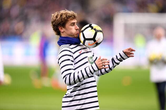 Bilder des Tages - SPORT 07 Antoine Griezmann (fra) FOOTBALL : France vs Colombie - Match Amical - 23 03 2018 AnthonyBIBARD FEP Panoramic 